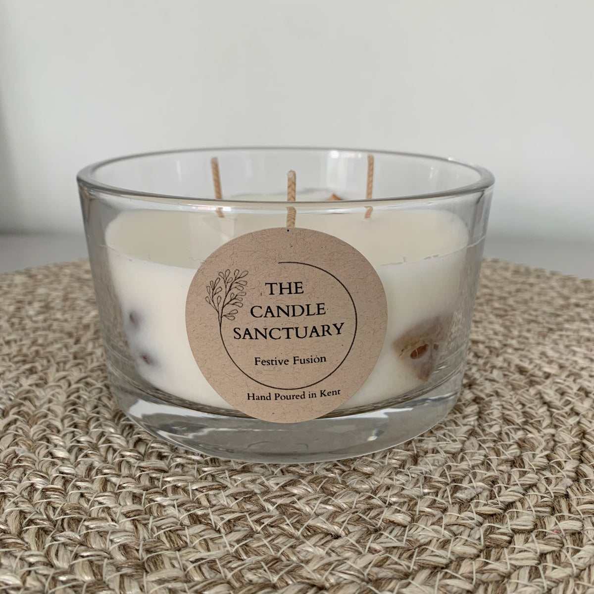 Festive fusion scented candle The Candle Sanctuary