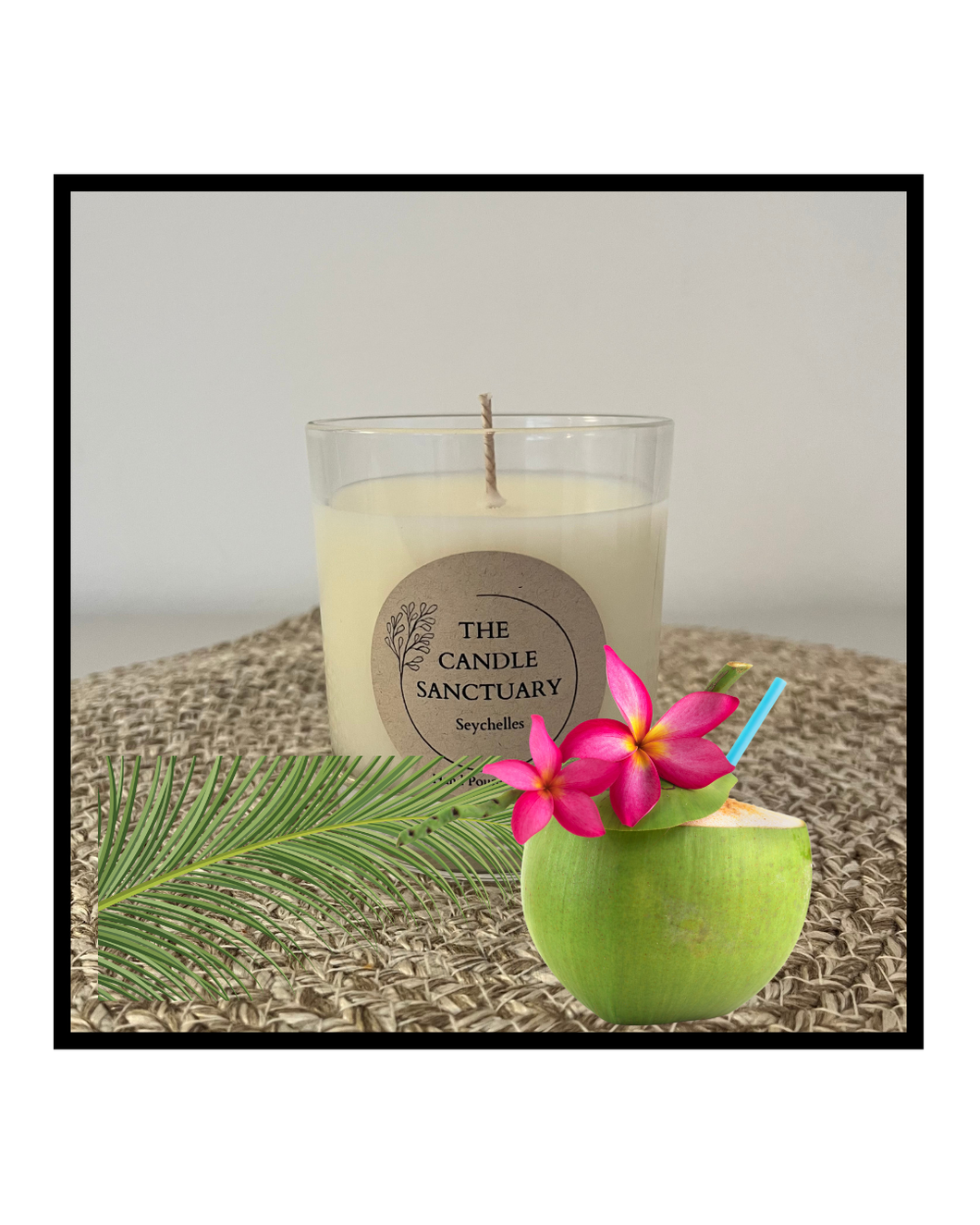 Seychelles scented candle