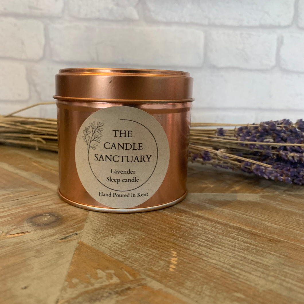 Lavender - Sleep candle tin