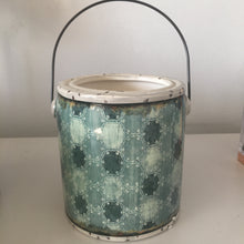 Load image into Gallery viewer, Large Green patterned candle lantern
