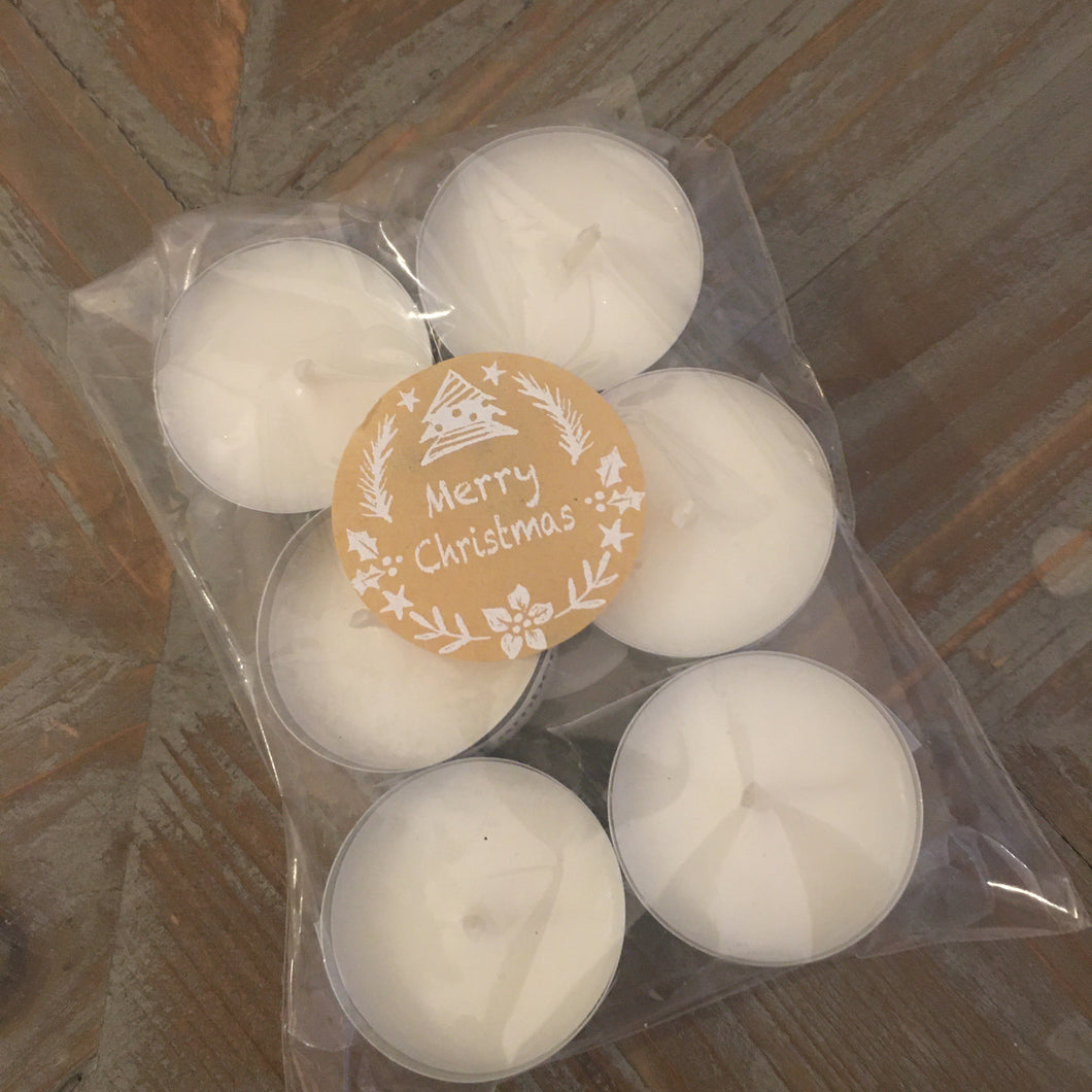 Mixed tea-light Christmas gift